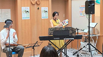 訪問演奏の写真その４